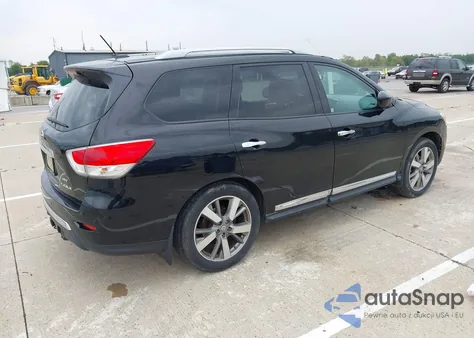 2013 Nissan Pathfinder Platinum from USA, damaged, VIN 5N1AR2MM6DC623030
